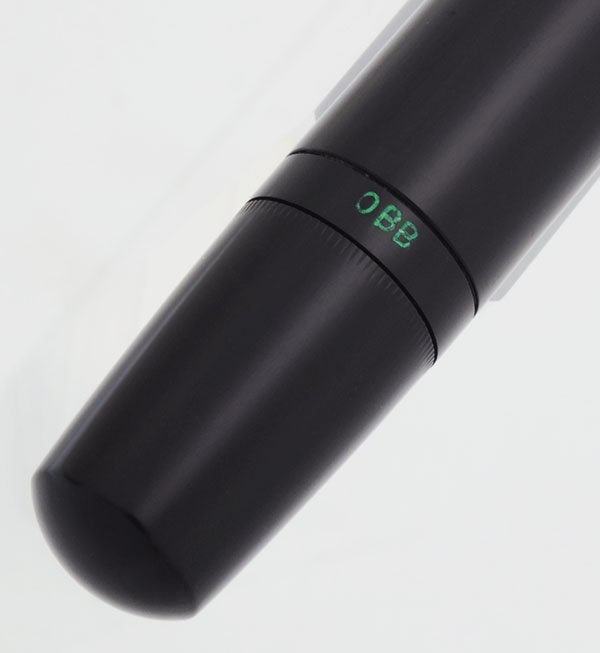 Pelikan 100N Fountain Pen - Black, Fluted Cap Band and Clip, 14k